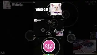 WHITECAT IS BACK #osu #shorts