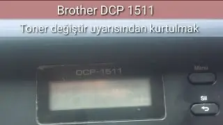 Brother DCP 1511 Toner Reset