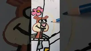 drawing sandy cheeks in 4 styles pt 3.
