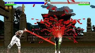 MKTX UMK3 MOD Fatalities on Sonya MK1