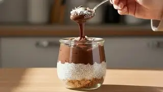 NO Sugar Chia Pudding 🍫 Healthy Chocolate Dessert You&rsquo;ll Love!