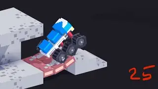 Fancade (Drive Mad S, Monstertruk Monster JAM, gameplay level25