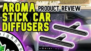Aroma Stick Car Diffusers by the Daily Lab (PRODUCT REVIEW)
