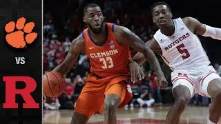 Clemson vs. Rutgers Men's Basketball Highlights (2021-22)
