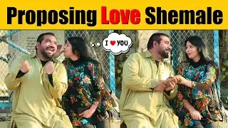 Proposing Love She male Best Funny Prank | @velleloogkhanali4448 