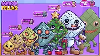 Merge Anomaly Merge Fellas Boss + Boss⁉️ BRAINROT 3D, Xmas 2,3, Robot, Scary, brainrot 12, Baby