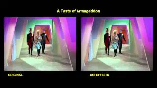 Star Trek - A Taste of Armageddon - visual effects comparison