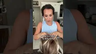 HOW TO PUT A WIG ON * Not heat friendly * average cap * left side pasr * 3 combs * 10 inches #wig