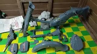REPAINT HONDA BULAT GREY SOLID ORIGINAL