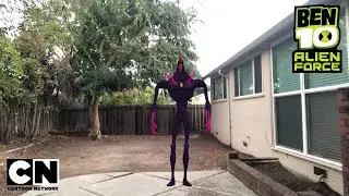 Ben 10 Chromastone Transformation REAL LIFE! Alien Force