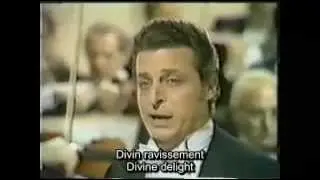 Je crois entendre Bizet les p&ecirc;cheurs de perles Alfredo Kraus French and English subtitles