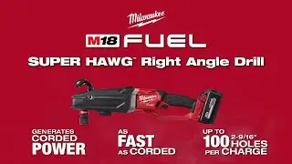 Milwaukee&reg; M18 FUEL&trade; SUPER HAWG&trade; Right Angle Drill