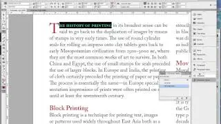 04 Nested Styles in Adobe InDesign