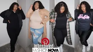 Fashion Nova Curve Try On Haul |  Recreating Pinterest Fall Outfits | Plus Size Try On | Size 3x