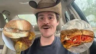 Royal Farms Chicken Salad Croissant, Loaded Tots, and Chicken Tender Sub Review