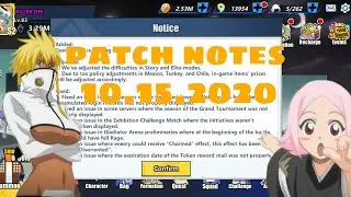 Patch notes! 10.15.2020 Halibel is finally here!