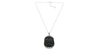 Jade of Yesteryear Nephrite Jade and Gemstone Pig Pendant