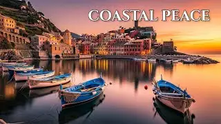 Golden Hour Coast Music 🌊 Relaxing Italian Ambience (2+ Hours)