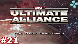 Marvel: Ultimate Alliance PSP (1080p) &ndash; Part 21| Full Game Walkthrough Series