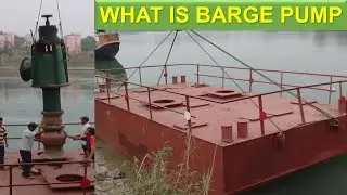What is BARGE PUMP II Requirement of barge pump in thermal powerplant