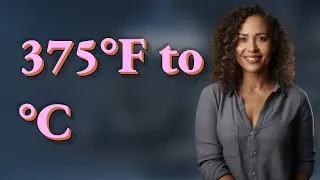 What Is 375&deg;F in Celsius for Baking?