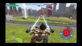 War Robots : Orkan Kumiho / Scourge Zeus Lancelot / Orkan Doc / Becon Ruch / Shenzhen Map : Thai