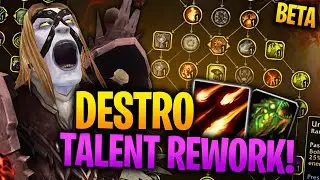HUGE Destro Warlock Talent Changes on the WAR WITHIN BETA! - WoW TWW Hero Talent Buffs [Cobrak]