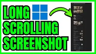 How To Take LONG SCROLLING SCREENSHOT In Laptop/PC Windows 11 (QUICK & EASY) 2026