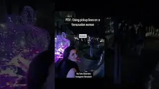 Using pickup lines on Venezuelan woman