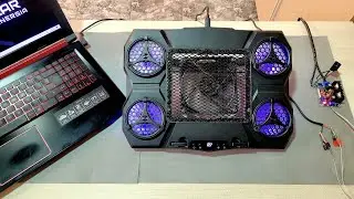 TURBINANDO A BASE VENTILADA PARA NOTEBOOK