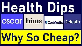 Health Stocks Tank! Some Great Quarters, Even Better Valuations... OSCR, HIMS, CRMD & DCTH