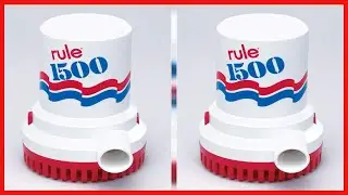 Rule Bilge Pumps, 1500 GPH Non-Automatic