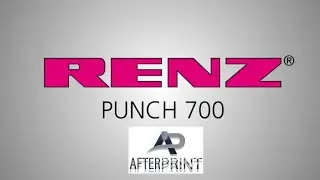 Renz Punch 700 Heavy Duty Wide Format Punching Machine - A Quick Demonstration Video