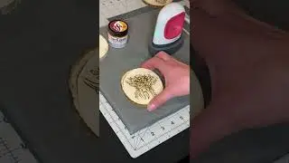 Torch Paste Wood Burning Paste Before and After Using My Cricut Easy Mini Heat Press