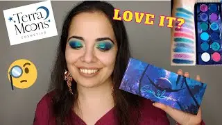 Terra Moons Cosmic Wanderer Palette Review - Swatches, 3 Eye Tutorials, My thoughts on the palette!