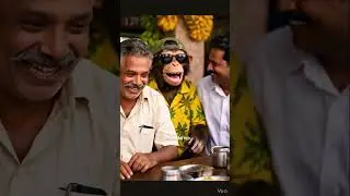 &ldquo;സ്വർണപ്പാളി കേസ് 😳 | Sabarimala Gold Robbery Shocked Kerala 😂&rdquo; #shorts #monkeycomedy #comedy