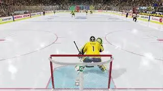 NHL 18 Goalie Cross Crease Save