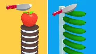 Slice It All! Satisfying and Relaxing ASMR Slicing Gameplay Video NEW UPDATE