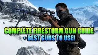 Complete Firestorm Gun Guide - Best Weapons! | Battlefield V