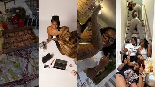 ☆ KAMOR 21st BIRTHDAY VLOG ☆| lashes, hair, nails, bnb party, dinner + More ! | nettemariettee
