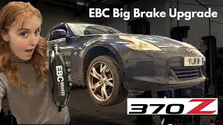 EBC Big Brake Kit Upgrade on my Nissan 370z