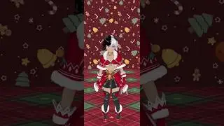 Mish-chan's #toonenough try on Reality's Christmas Gacha outfits (turnaround reference)