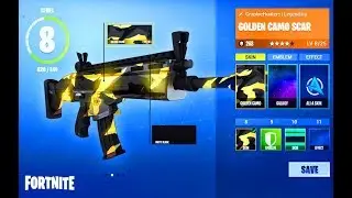 WEAPON SKIN CUSTOMIZATION in Fortnite: Battle Royale (FAN CONCEPT)