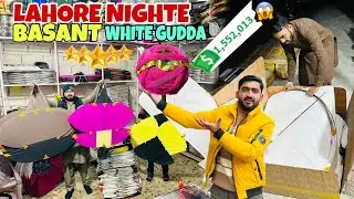 Lahore Night Basant Shopping 🥰15lakh Ke Kites😱Approved Pinna For Basant 2026😃