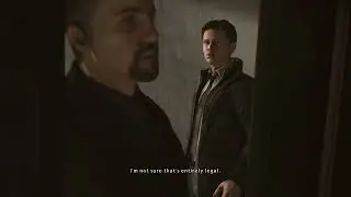 HEAVY RAIN Lieutenant thinks he's funny
