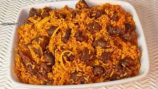 How to cook ASUN JOLLOF | the taste is heavenly 😋