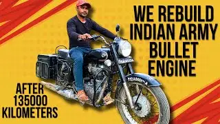 INDIAN ARMY RE BULLET 350 ENGINE SEIZED | WE RESTORED | 46/365 ​⁠@BikeBone21