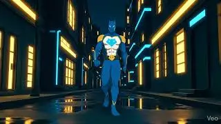 Omega In Dark Alley | Google Veo Animation Test