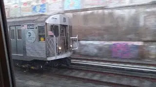 NYC Subway: Racing an R32 via Sea Beach Express (12/19/21)