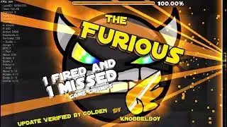 The Furious 100% by Knobbelboy - Hard demon - Geometry dash